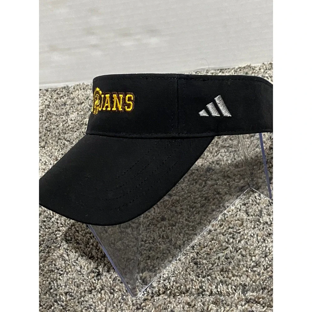 Visor Adidas Unisex Black Good USC Trojans Embroidered OSFM